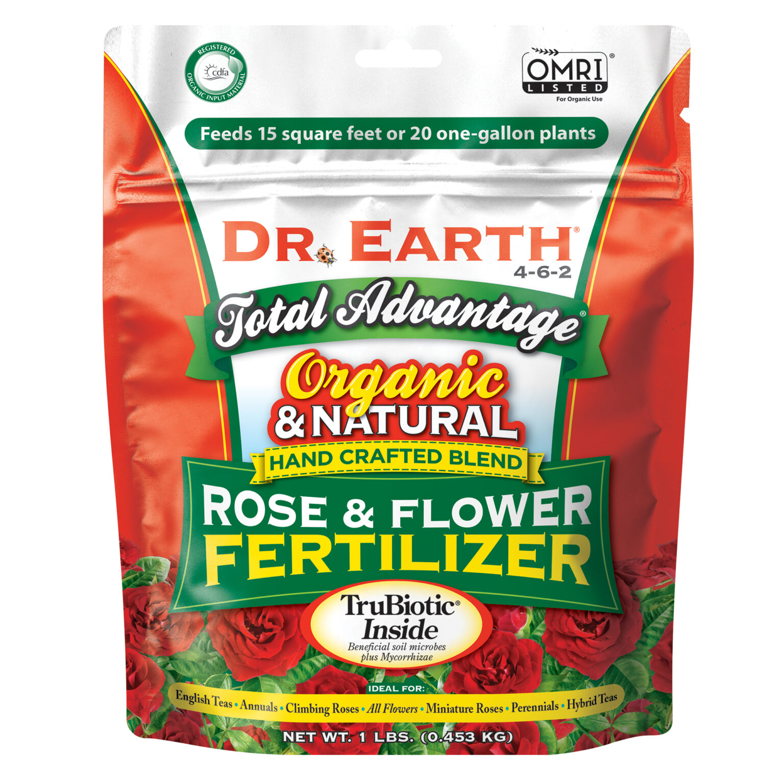 Total Advantage® Rose & Flower Fertilizer - Dr Earth