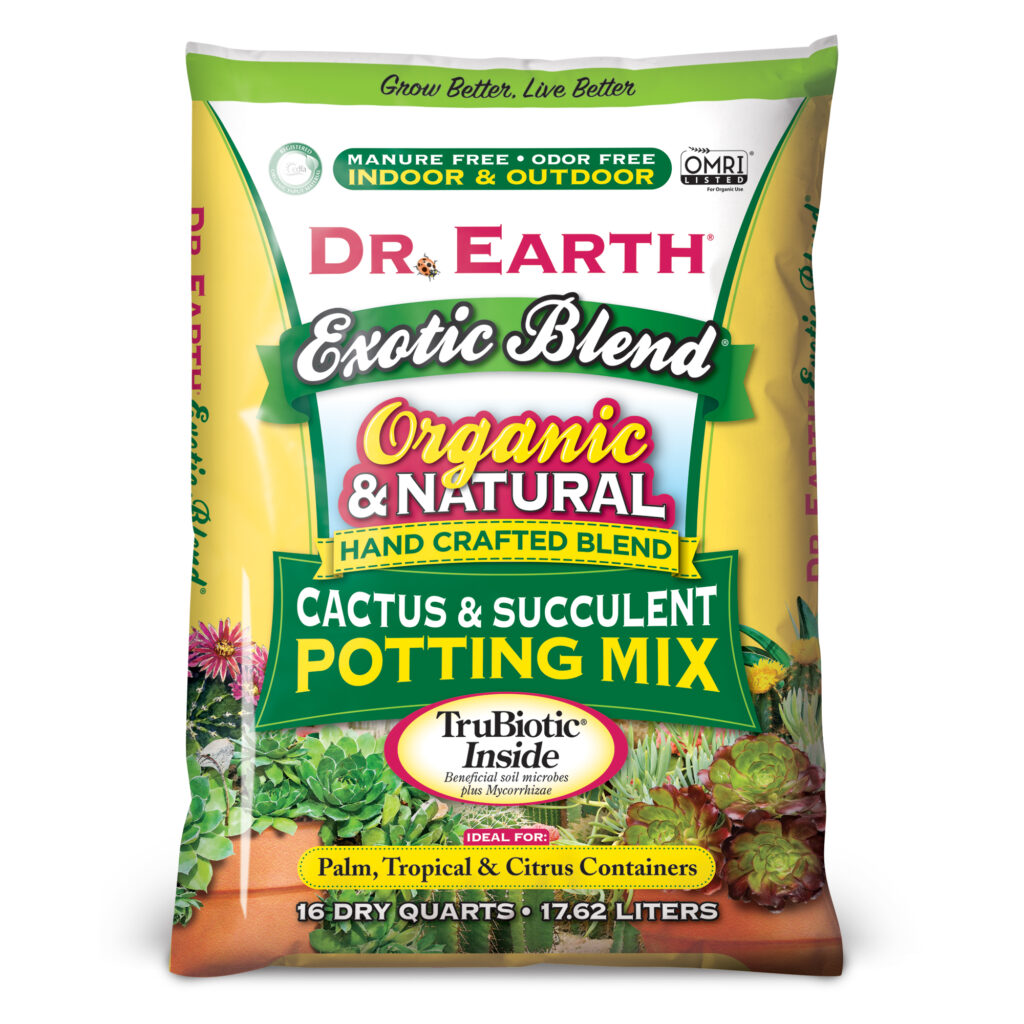 Exotic Blend®: Cactus & Succulent Potting Mix - Dr Earth